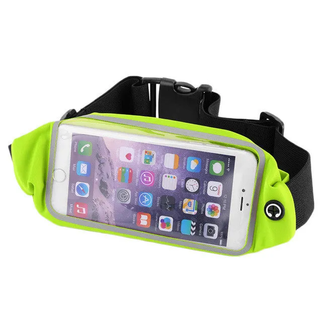 Touch Screen Waterproof Running Belt Pack