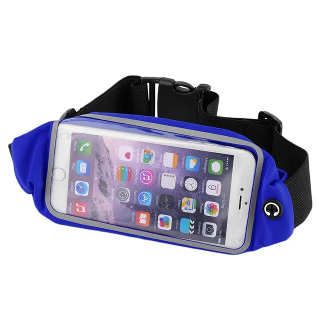 Touch Screen Waterproof Running Belt Pack