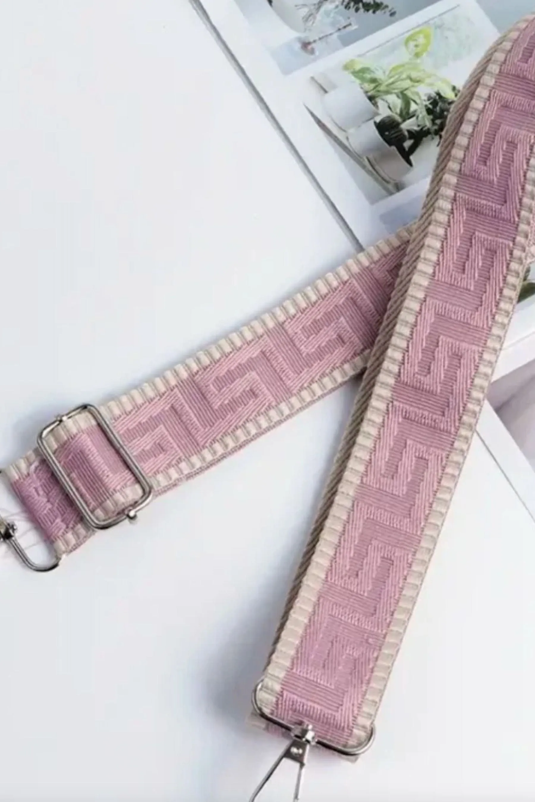 Webbing Bag Strap | Pink