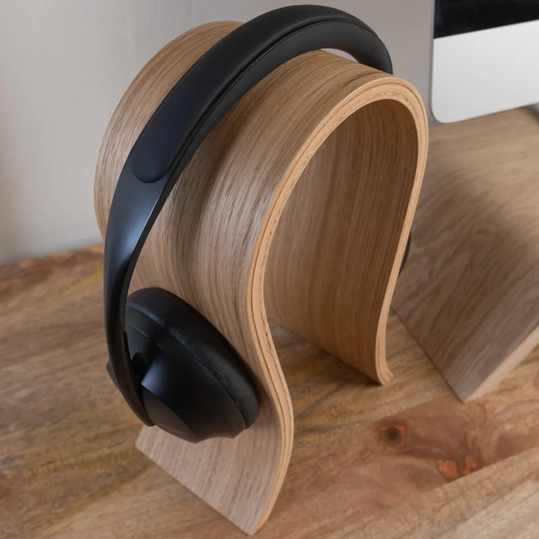 Wood Headphone Stand