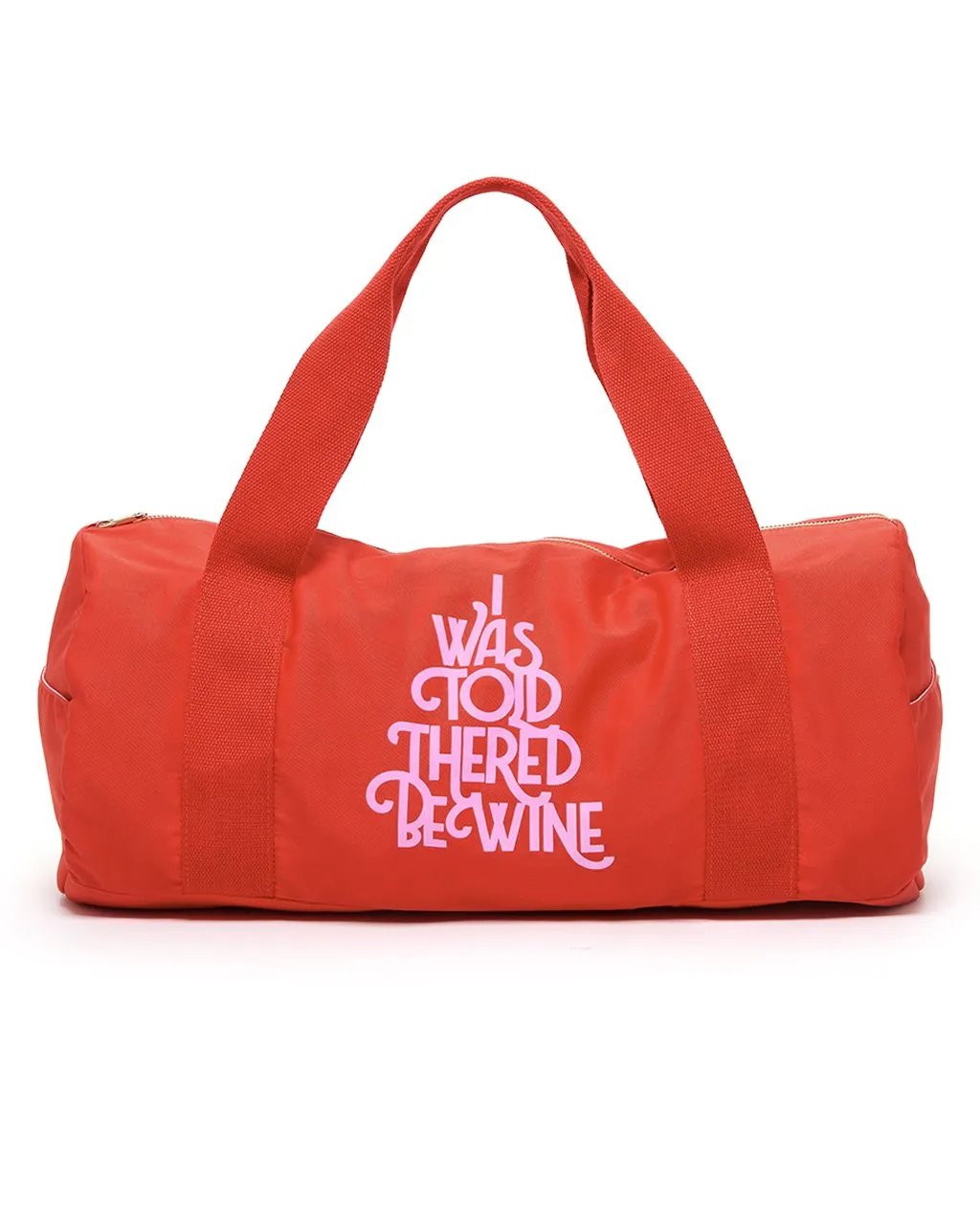 Work It Out Gym Bag - Wine