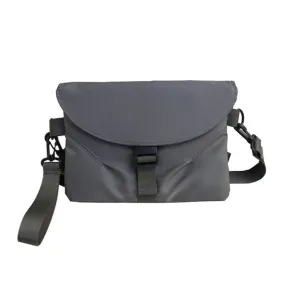 Workwear Crossbody Bag Single Shoulder Casual Small Bag(Grey)