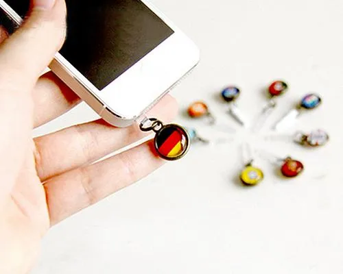 World Cup Series Handmade Headphone Jack Plug - Argentina