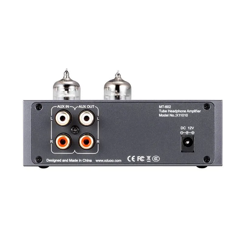 xDuoo MT-602 Double 6J1 Tube Rear Transistor Tube Class-A Headphone AMP