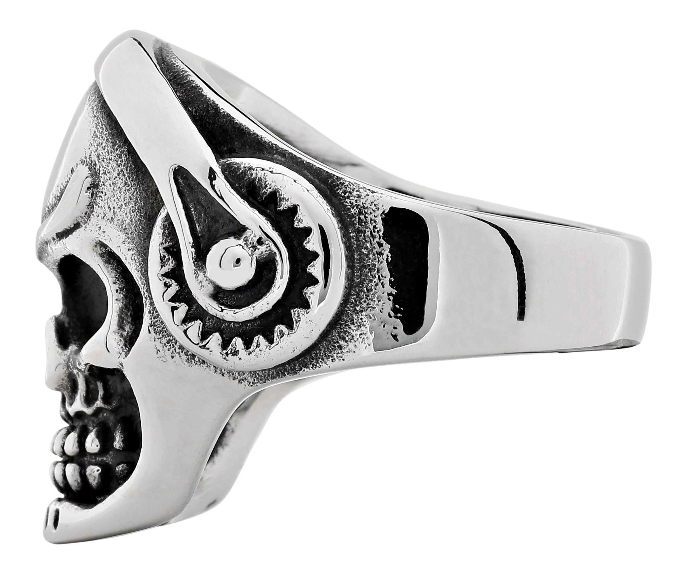 ZIPPO HEADPHONE SKULL RING