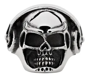 ZIPPO HEADPHONE SKULL RING